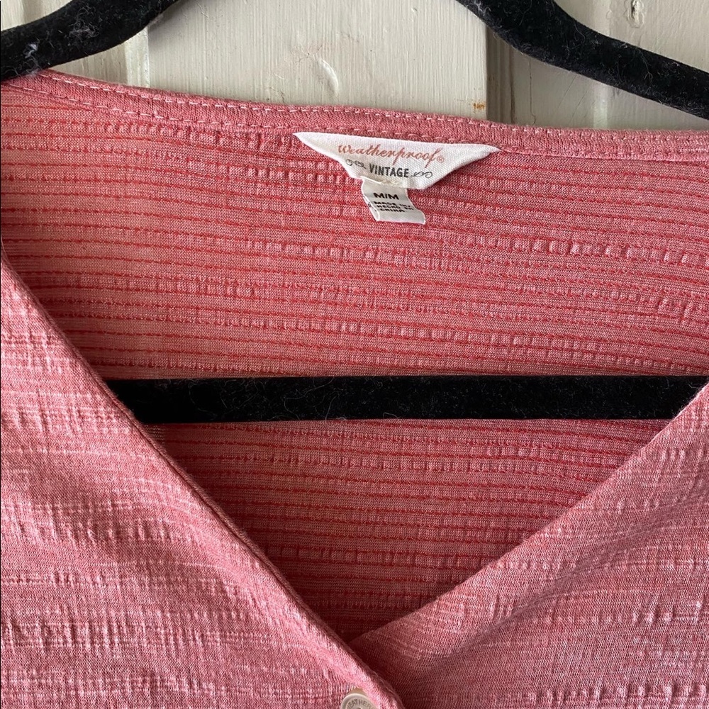 Pink tie top